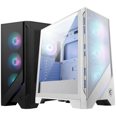 MSI MAG FORGE 320R AIRFLOW Tower ATX Hvid